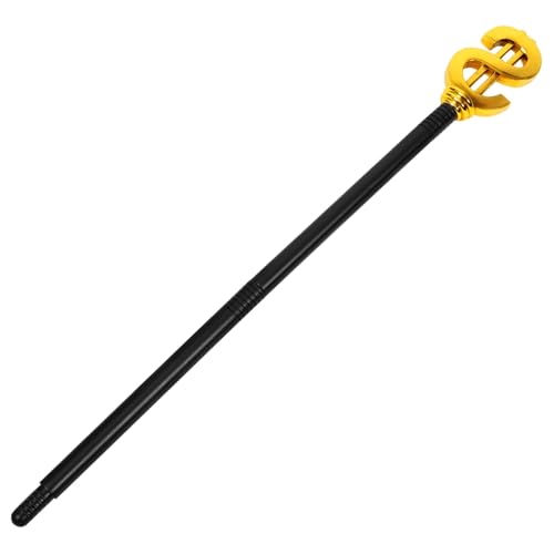 SAFIGLE Das Des Halloween Cane Halloween Cosplay Gehstock Requisite Halloween Cosplay Zauberstab Requisite Cosplay Zauberstab Für Party Cosplay Rohrstock Stütze Plastik von SAFIGLE