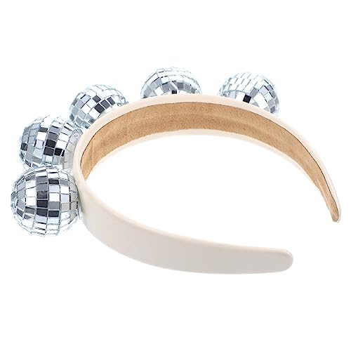 SAFIGLE Disco Ball Haarband Dekorativer Haarschmuck für Partys Festival Accessoire Lustiges und Auffälliges Design für Festliche Anlässe und Kostüme SAFIGLE Disco Ball Haarband Dekorativer Haarschmuck für Partys Festival Accessoire Lustiges und Auffälliges Design für Festliche Anlässe und Kostüme von SAFIGLE