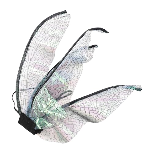 SAFIGLE Dragonfly Wings Kostüm für Frauen Feenhafte Tanzperformance für Karneval Halloween Partys Strapazierfähigem Organza Vielseitig Einsetzbar von SAFIGLE