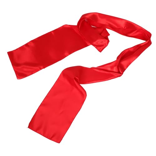 SAFIGLE Dressing Props Satin Piratengürtel Satingürtel Für Cosplay Halloween Gürtel Für Cosplay Karate Taillenschärpe Karate Schärpe Stil Tanzkostüm Hochzeitsgürtel Seidentuch Rot von SAFIGLE