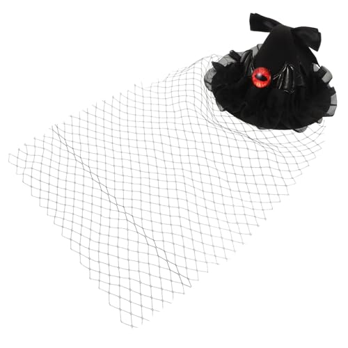 SAFIGLE Fascinator Hut für Damen Lustiger Kopfschmuck mit Netz und Garn für Kostümpartys Cosplay und Mottopartys für Halloween und Besondere Anlässe SAFIGLE Fascinator Hut für Damen Lustiger Kopfschmuck mit Netz und Garn für Kostümpartys Cosplay und Mottopartys für Halloween und Besondere Anlässe von SAFIGLE