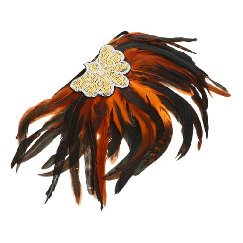 SAFIGLE Feder Stirnband Feder Stirnband Feder Kopfbedeckung Kostüme Outfits Erwachsene Feder Kopfschmuck Kopfbedeckung Feder Kostüm Haarschmuck Party Haarband Pailletten Orange SAFIGLE Feder Stirnband Feder Stirnband Feder Kopfbedeckung Kostüme Outfits Erwachsene Feder Kopfschmuck Kopfbedeckung Feder Kostüm Haarschmuck Party Haarband Pailletten Orange von SAFIGLE