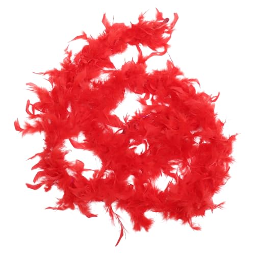 SAFIGLE Flauschige Damenkostüm Boa für Festivals Hochzeiten und Kostümpartys Rote Federboa als DIY Accessoire für Elegantes Styling und Kreative Projekte SAFIGLE Flauschige Damenkostüm Boa für Festivals Hochzeiten und Kostümpartys Rote Federboa als DIY Accessoire für Elegantes Styling und Kreative Projekte von SAFIGLE