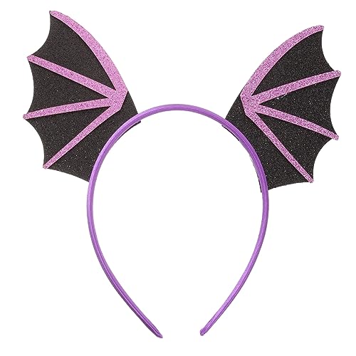 SAFIGLE Fledermaus Stirnband Halloween Accessoire mit Flügeln Leichtes und Komfortables Teufelshaarband für Damen und Jugendliche Kostümzubehör für Halloween Partys SAFIGLE Fledermaus Stirnband Halloween Accessoire mit Flügeln Leichtes und Komfortables Teufelshaarband für Damen und Jugendliche Kostümzubehör für Halloween Partys von SAFIGLE