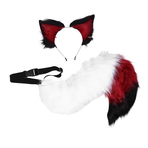 SAFIGLE Fox Cosplay Ohr Plüsch Animal Ears Headband für Erwachsene Halloween Kostüm Zubehör Bequemes Party Accessoire für Conventions und Rollenspiele SAFIGLE Fox Cosplay Ohr Plüsch Animal Ears Headband für Erwachsene Halloween Kostüm Zubehör Bequemes Party Accessoire für Conventions und Rollenspiele von SAFIGLE