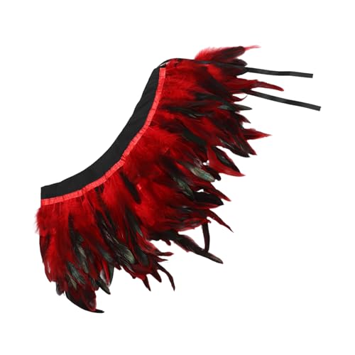 SAFIGLE Frauen-Plume-schal, Eleganter Plume-umhang Für Halloween-Partys, Cosplay Und Abendkleider, Kostümzubehör, Dekoratives Cosplay-zubehör SAFIGLE Frauen-Plume-schal, Eleganter Plume-umhang Für Halloween-Partys, Cosplay Und Abendkleider, Kostümzubehör, Dekoratives Cosplay-zubehör von SAFIGLE