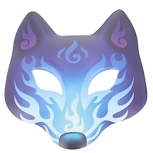 SAFIGLE Fuchsmaske Gesicht Vintage Halloween Dekorative Füchse Masken Cartoon LED Leuchtend Karnevalskostüm Tier Tragbare Partymaske Maskerade Halloween Maske Zarte SAFIGLE Fuchsmaske Gesicht Vintage Halloween Dekorative Füchse Masken Cartoon LED Leuchtend Karnevalskostüm Tier Tragbare Partymaske Maskerade Halloween Maske Zarte von SAFIGLE