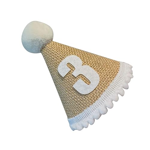 SAFIGLE Geburtstagshut Für Jungen Und Mädchen Foto-requisite Partygeschenk Für Jungen Und Mädchen Bequemes Material SAFIGLE Geburtstagshut Für Jungen Und Mädchen Foto-requisite Partygeschenk Für Jungen Und Mädchen Bequemes Material von SAFIGLE