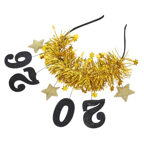SAFIGLE Glitzer Sterne Kopfband für Festliche Anlässe Leichtes Haaraccessoire für Silvesterfeiern und Feierlichkeiten SAFIGLE Glitzer Sterne Kopfband für Festliche Anlässe Leichtes Haaraccessoire für Silvesterfeiern und Feierlichkeiten von SAFIGLE