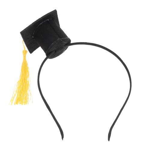 SAFIGLE Graduation Hat Headband mit Einzigartigem Quastendesign Bequemes und Stilvolles Kostümzubehör für Abschlussfeiern und Cosplay für Graduationspartys und Besondere Anlässe SAFIGLE Graduation Hat Headband mit Einzigartigem Quastendesign Bequemes und Stilvolles Kostümzubehör für Abschlussfeiern und Cosplay für Graduationspartys und Besondere Anlässe von SAFIGLE