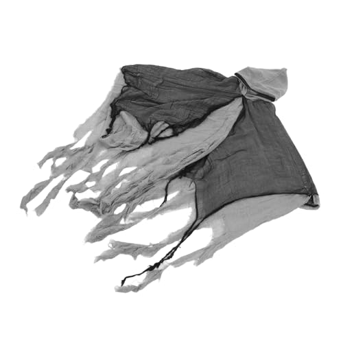SAFIGLE Gruselige Umhang Halloween Kostüm mit Kapuze Atmungsaktives Outfit für Erwachsene Dunkler Grauer Reaper Mantel für Cosplay und Halloween Partys SAFIGLE Gruselige Umhang Halloween Kostüm mit Kapuze Atmungsaktives Outfit für Erwachsene Dunkler Grauer Reaper Mantel für Cosplay und Halloween Partys von SAFIGLE