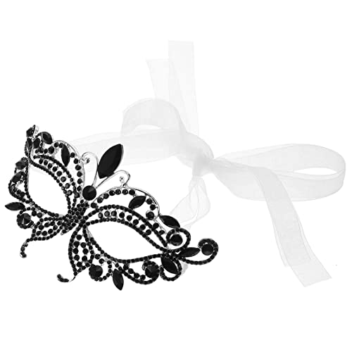 SAFIGLE Halbe Gesichts maske Rave-Maske Karneval Hälfte Strass-Augenmasken Geisterkostüme halloween kleider halloween dress Halloween-Maskenstütze Maskerade Masken Strasssteine Black SAFIGLE Halbe Gesichts maske Rave-Maske Karneval Hälfte Strass-Augenmasken Geisterkostüme halloween kleider halloween dress Halloween-Maskenstütze Maskerade Masken Strasssteine Black von SAFIGLE