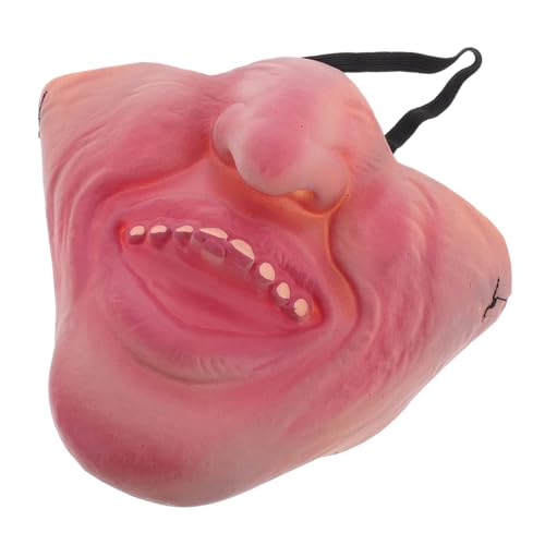 SAFIGLE Halbmaske Cosplay Kostümzubehör für Halloween Lustige Atmungsaktive und Bequeme Gesichtsmaske für Faschings und Maskenball Feiern für Erwachsene und Partys von SAFIGLE