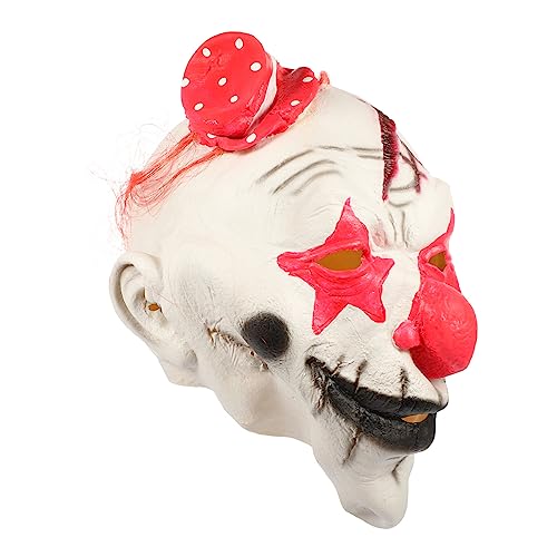 SAFIGLE Halloween - Clown - Maske lustige masken fasching Karnevalsmaske Clown Abschlussball Requisiten gruselige clownmasken Halloween - Maske kleidung Halloween gruselig Clownsgesicht Emulsion SAFIGLE Halloween - Clown - Maske lustige masken fasching Karnevalsmaske Clown Abschlussball Requisiten gruselige clownmasken Halloween - Maske kleidung Halloween gruselig Clownsgesicht Emulsion von SAFIGLE