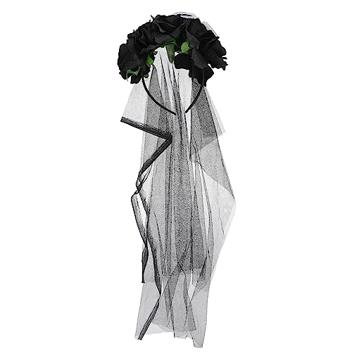 SAFIGLE Halloween Haarreif mit Spinnen Design und Langem Mesh Schleier Kopfstück für Damen Vintage Stil für Halloween Kostümparty Fotoshooting und Maskerade SAFIGLE Halloween Haarreif mit Spinnen Design und Langem Mesh Schleier Kopfstück für Damen Vintage Stil für Halloween Kostümparty Fotoshooting und Maskerade von SAFIGLE