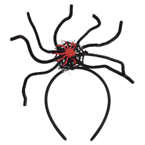SAFIGLE Halloween Haarreif mit Spinnen Gruseliges Accessoire für Halloween Partys für Kostüm und Fotografie Sorgt für Aufsehen und Festliche von SAFIGLE