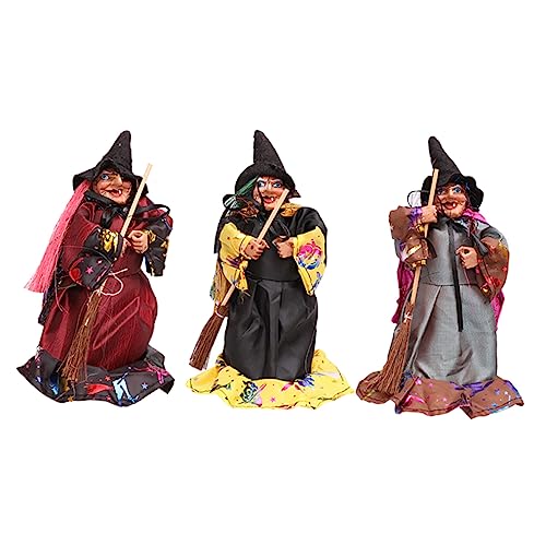 SAFIGLE Halloween Hexenpuppen Bunte Dekoration für Partys und Feiern Hochwertige Stoffpuppen für Fröhliche Halloween SAFIGLE Halloween Hexenpuppen Bunte Dekoration für Partys und Feiern Hochwertige Stoffpuppen für Fröhliche Halloween von SAFIGLE