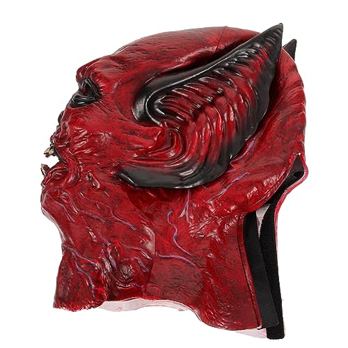 SAFIGLE Halloween Horrormaske Bat Headgear Scary Cosplay Gesichtsschutz für Party Haunted House Performance Requisit Zubehör SAFIGLE Halloween Horrormaske Bat Headgear Scary Cosplay Gesichtsschutz für Party Haunted House Performance Requisit Zubehör von SAFIGLE