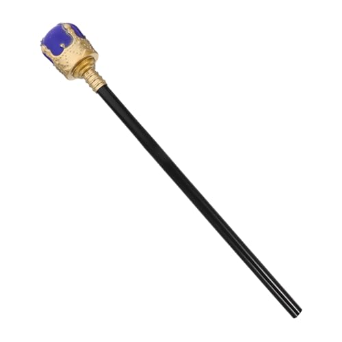 SAFIGLE Halloween Kostüm Königszepter Blau Gold Dekorativer Stock für Cosplay Bühnenauftritte Robustes Zubehör für Kostüm und Maskenpartys Langlebiger Zauberstab Requisit SAFIGLE Halloween Kostüm Königszepter Blau Gold Dekorativer Stock für Cosplay Bühnenauftritte Robustes Zubehör für Kostüm und Maskenpartys Langlebiger Zauberstab Requisit von SAFIGLE