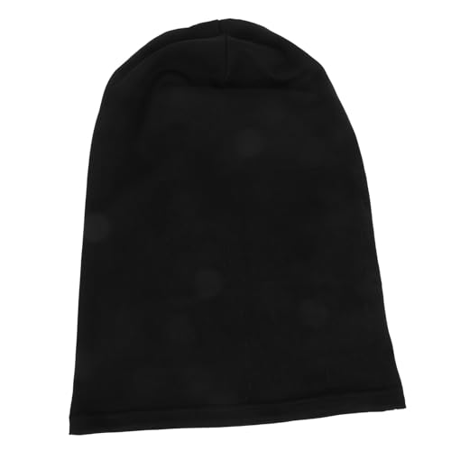 SAFIGLE Halloween-Maske Masken Kostüm Maske Halloween-Cosplay-Kapuze schwarze Vollmaske grusel maske gruselige maske schwarze Maskerademaske für Männer Cosplay-Maske Polyester Black von SAFIGLE