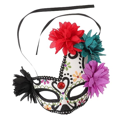 SAFIGLE Halloween - Maske halloween costume halloween kleidung halloween masks halloweenmaske Maskerade - Maske Damen dekorative Masken Geist Tag der Toten mexikanische Karnevalsmaske Stoff SAFIGLE Halloween - Maske halloween costume halloween kleidung halloween masks halloweenmaske Maskerade - Maske Damen dekorative Masken Geist Tag der Toten mexikanische Karnevalsmaske Stoff von SAFIGLE