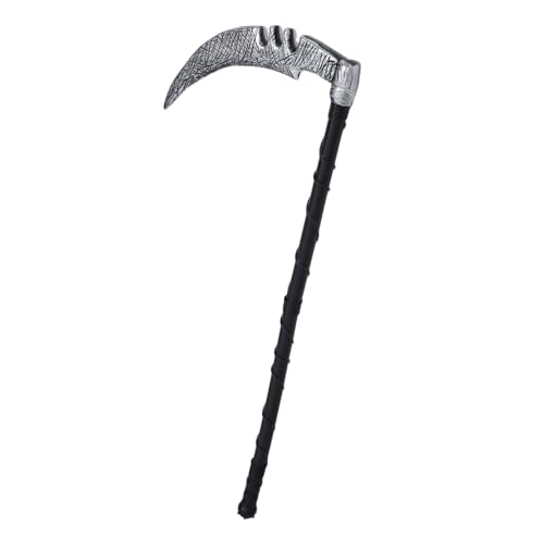 SAFIGLE Halloween Sensenmann Requisite Mit Abnehmbarer Sense Für Und Erwachsene – Halloween Sense Kostümzubehör Für Geisterpartys Und Cosplay Events SAFIGLE Halloween Sensenmann Requisite Mit Abnehmbarer Sense Für Und Erwachsene – Halloween Sense Kostümzubehör Für Geisterpartys Und Cosplay Events von SAFIGLE