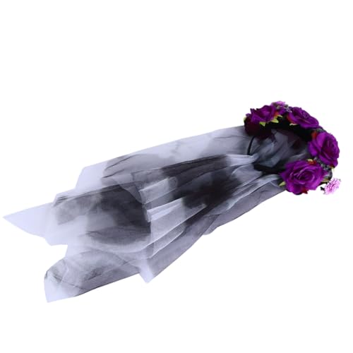 SAFIGLE Halloween Skull und Haarband Stylisches Kostüm Accessoire für Damen für Halloween Feiern und Cosplay aus Leichtem für Ganzen Tag Bequem zu Tragen SAFIGLE Halloween Skull und Haarband Stylisches Kostüm Accessoire für Damen für Halloween Feiern und Cosplay aus Leichtem für Ganzen Tag Bequem zu Tragen von SAFIGLE
