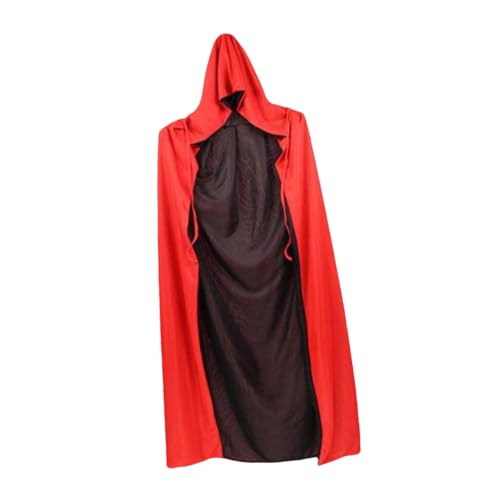 SAFIGLE Halloween Umhang Doppelschicht Kostüm für Cosplay Party Mysteriöses Design für Bar Dance Halloween Feiern Langlebig Komfortabel SAFIGLE Halloween Umhang Doppelschicht Kostüm für Cosplay Party Mysteriöses Design für Bar Dance Halloween Feiern Langlebig Komfortabel von SAFIGLE