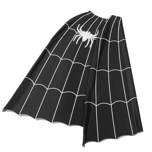 SAFIGLE Halloween Umhang mit Spinnenmotiv für Kostüme Waschbarer und Wiederverwendbarer Umhang für Damen und Herren für Halloween Partys und Cosplay Events von SAFIGLE