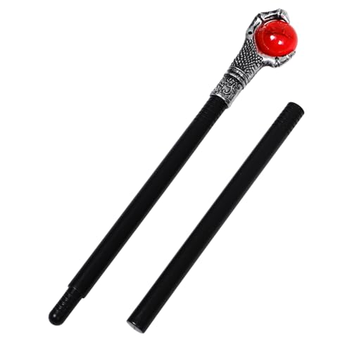 SAFIGLE Halloween Zauberstab Requisite Leichter Roter Königszepter mit Adlerklaue für Rollenspiele Kostüm Accessoire für Mottopartys und Festliche Anlässe SAFIGLE Halloween Zauberstab Requisite Leichter Roter Königszepter mit Adlerklaue für Rollenspiele Kostüm Accessoire für Mottopartys und Festliche Anlässe von SAFIGLE