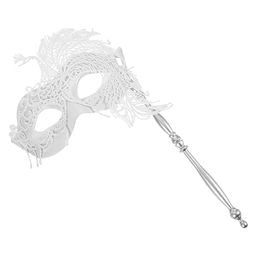 SAFIGLE Handheld Spitzenmaske für Frauen Masquerade Maske Spitze für Halloween Karneval Geburtstagsfeiern und Cosplay Aktionen für Kreative Fotos und Besondere Anlässe von SAFIGLE