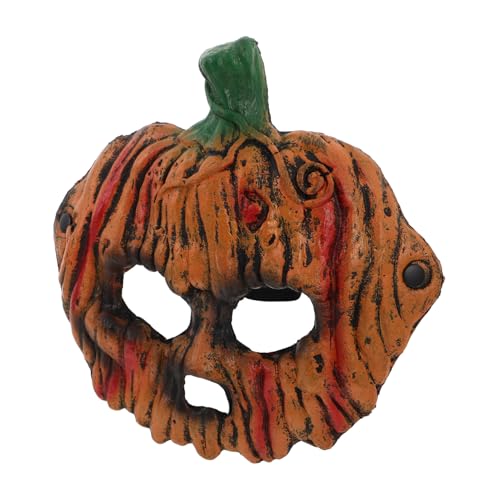 SAFIGLE Horror Kürbismaske Halloween Gruselmaske für Erwachsene Leichtes Party-cosplay Zubehör mit Realistischen Kürbisdetails Wiederverwendbar für Karneval Maskerade SAFIGLE Horror Kürbismaske Halloween Gruselmaske für Erwachsene Leichtes Party-cosplay Zubehör mit Realistischen Kürbisdetails Wiederverwendbar für Karneval Maskerade von SAFIGLE