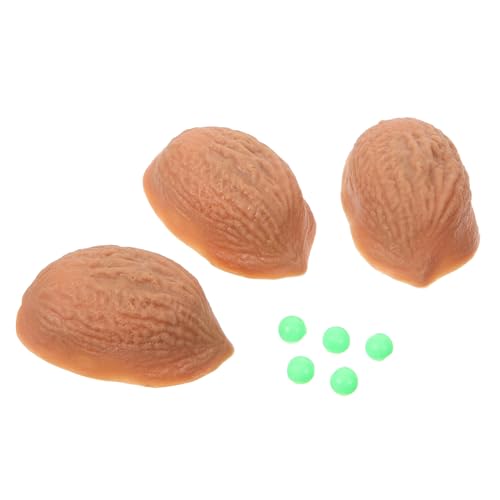 SAFIGLE Huetchen Spieler 3 Stück 3 Walnüsse Spielzeug Shell-Trick Zhus Zauberer DREI Hütchenspiel Jus Kind Nussschalen Spiel SAFIGLE Huetchen Spieler 3 Stück 3 Walnüsse Spielzeug Shell-Trick Zhus Zauberer DREI Hütchenspiel Jus Kind Nussschalen Spiel von SAFIGLE