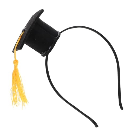 SAFIGLE Hut Des Arztes Abschluss Zubehör Abschlusskappe Stirnband Für Graduiertenmütze Abschlussdekorationen 2025 Stirnband Mit Graduiertenmütze Abschlussfeier Vlies Black SAFIGLE Hut Des Arztes Abschluss Zubehör Abschlusskappe Stirnband Für Graduiertenmütze Abschlussdekorationen 2025 Stirnband Mit Graduiertenmütze Abschlussfeier Vlies Black von SAFIGLE
