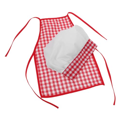 SAFIGLE Junge Mädchen Kochkostüm mit Schürze und Mütze Outfit für Monate Weiches Atmungsaktives Material Fotoshootings und Rollenspiele SAFIGLE Junge Mädchen Kochkostüm mit Schürze und Mütze Outfit für Monate Weiches Atmungsaktives Material Fotoshootings und Rollenspiele von SAFIGLE
