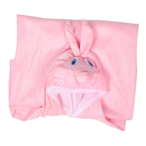 SAFIGLE Kaninchen Kostüm für Kleinkinder Süßes Bunny Outfit für Kindergartenaufführungen Halloween Ostern Bequemes Weiches Material für Festliche Anlässe von SAFIGLE