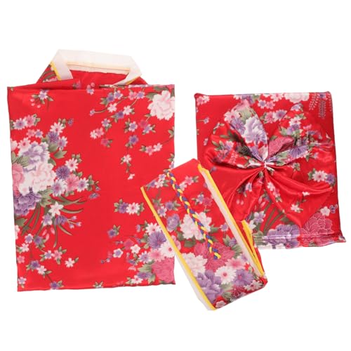SAFIGLE Kimono Traditioneller Japanischer Kimono Kostüm für Mädchen Rotes Muster Japanische Kulturfest Kleidung Cosplay und Alltag SAFIGLE Kimono Traditioneller Japanischer Kimono Kostüm für Mädchen Rotes Muster Japanische Kulturfest Kleidung Cosplay und Alltag von SAFIGLE