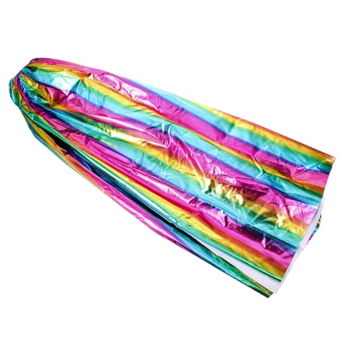 SAFIGLE Kinderkostüm Rainbow Cape Für Karneval Party Cosplay Bunter Umhang Für Jungen Fasching Halloween Zubehör von SAFIGLE