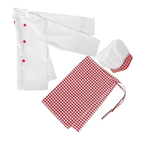 SAFIGLE Koch Kostüm Langärmelig Rosa Koch Outfit Atmungsaktiv für Rollenspiele Schulaufführungen Geburtstagsfeiern Kinderspielzeug SAFIGLE Koch Kostüm Langärmelig Rosa Koch Outfit Atmungsaktiv für Rollenspiele Schulaufführungen Geburtstagsfeiern Kinderspielzeug von SAFIGLE
