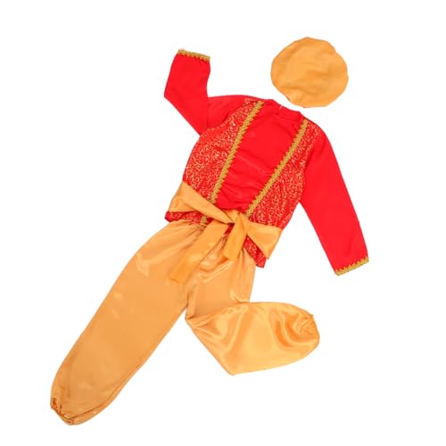 SAFIGLE Kostüm Arabischer Outfit mit Zubehör für Halloween Cosplay Geburtstagsfeiern und Schulaufführungen S SAFIGLE Kostüm Arabischer Outfit mit Zubehör für Halloween Cosplay Geburtstagsfeiern und Schulaufführungen S von SAFIGLE