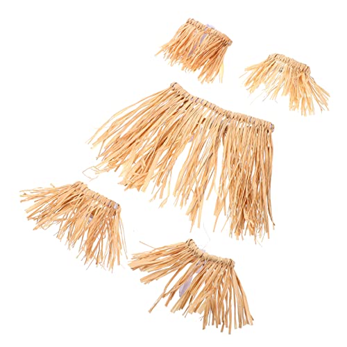 SAFIGLE Kostüm Hula-rock-set 5-teilig Grasrock Für Hula-tanz Stilvoll Und Bequem Für Partys Und Veranstaltungen SAFIGLE Kostüm Hula-rock-set 5-teilig Grasrock Für Hula-tanz Stilvoll Und Bequem Für Partys Und Veranstaltungen von SAFIGLE