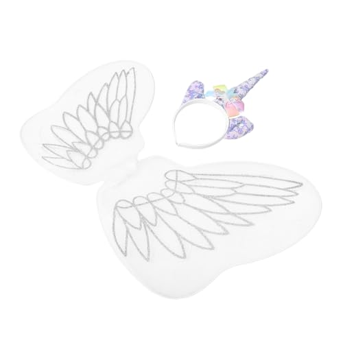 SAFIGLE Kostüm Set mit Flügeln und Haarreif Langlebige Mesh Verarbeitung Einfach Anzuziehen für Mädchen Geburtstag Ostern Bühne Fördert Kreative Rollenspiele SAFIGLE Kostüm Set mit Flügeln und Haarreif Langlebige Mesh Verarbeitung Einfach Anzuziehen für Mädchen Geburtstag Ostern Bühne Fördert Kreative Rollenspiele von SAFIGLE