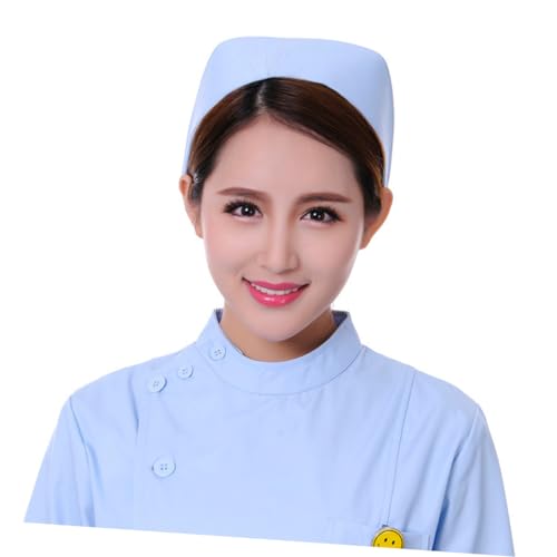 SAFIGLE Krankenschwester Hut Stirnband krankenschwester kopfbedeckung schwesternhaube Halloweenkostüm Männerkleidung blaues Stirnband Outfit Frauen Krankenschwester Hut chirurgische Kappe von SAFIGLE