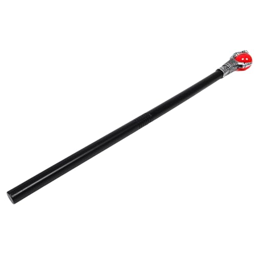 SAFIGLE Krone Gehstock Kostüm Gehstock Requisite Kostüm Gehstock Stab Cosplay Halloween Stab Zauberstäbe Für Halloween Gehstock Gehstock Requisite Spiel Gehstock Für von SAFIGLE