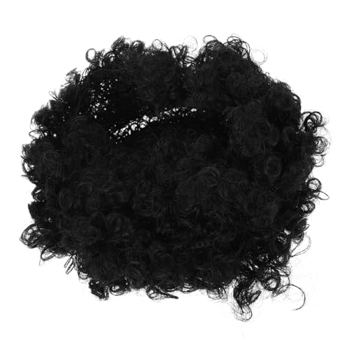 SAFIGLE Kunsthaar Kurze Lockige Perücke Afro-perücke Für Cosplay Halloween Und Partys von SAFIGLE
