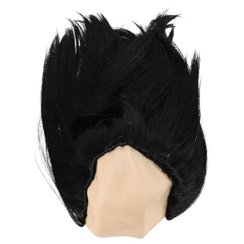 SAFIGLE Lustige Glatzenperücke Für Erwachsene Realistische Kostümperücke Männer Urkomisches Party-Haarteil Für Halloween-Cosplay-Maskenball- Und Karnevalspartys von SAFIGLE
