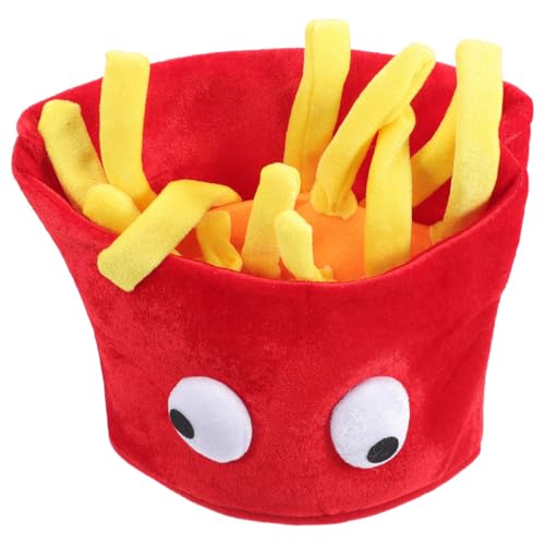 SAFIGLE Lustige Pommes-Frites-Kopfbedeckung FüR Erwachsene Und Kinder:Feinschmecker-Liebe Ideal FüR Halloween, Geburtstagsfeiern, Karneval Und Fotoshootings - Lebensmittel-Zubehör und Requisiten SAFIGLE Lustige Pommes-Frites-Kopfbedeckung FüR Erwachsene Und Kinder:Feinschmecker-Liebe Ideal FüR Halloween, Geburtstagsfeiern, Karneval Und Fotoshootings - Lebensmittel-Zubehör und Requisiten von SAFIGLE