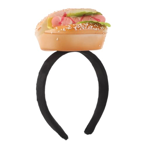 SAFIGLE Lustiger Hamburger Haarreifen Elastisch Leicht Bequeme für Halloween Geburtstagsfeiern Festivals Kostüme und Fotorequisiten SAFIGLE Lustiger Hamburger Haarreifen Elastisch Leicht Bequeme für Halloween Geburtstagsfeiern Festivals Kostüme und Fotorequisiten von SAFIGLE