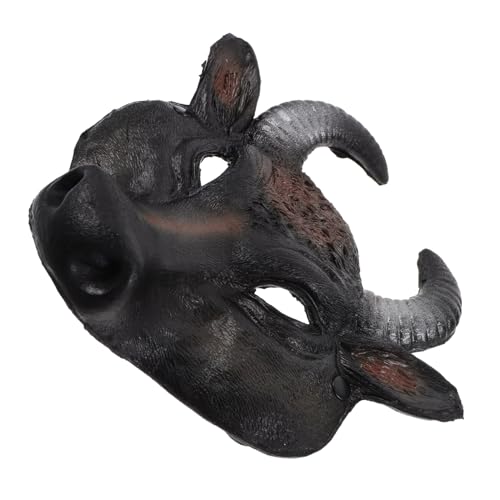 SAFIGLE Maske Halloween Maskerade Maske Pu Tierkopf Kopfbedeckung Maskerade von SAFIGLE