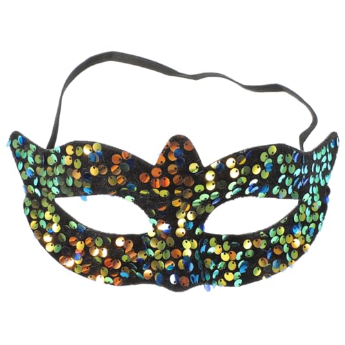 SAFIGLE Masquerade Maske Halbgesicht Glitzernd Goldener Spitzen Style Leicht Tragbar Damen Karneval Party Halloween Ball Cosplay Accessoire SAFIGLE Masquerade Maske Halbgesicht Glitzernd Goldener Spitzen Style Leicht Tragbar Damen Karneval Party Halloween Ball Cosplay Accessoire von SAFIGLE